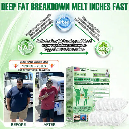 🇺🇸 𝐎𝐟𝐟𝐢𝐜𝐢𝐚𝐥 𝐔𝐒 𝐒𝐭𝐨𝐫𝐞 | 🧑‍⚕️🩺 𝐇𝐞𝐚𝐥𝐫𝐢𝐳𝐞® Moringa · Berberine × NAD+ 𝟏𝟎-𝐢𝐧-𝟏 𝐀𝐝𝐯𝐚𝐧𝐜𝐞𝐝 𝐍𝐚𝐧𝐨 𝐌𝐢𝐜𝐫𝐨𝐧𝐞𝐞𝐝𝐥𝐞 𝐏𝐚𝐭𝐜𝐡 — 𝐎𝐧𝐜𝐞 𝐃𝐚𝐢𝐥𝐲, 𝐕𝐢𝐬𝐢𝐛𝐥𝐞 𝐑𝐞𝐬𝐮𝐥𝐭𝐬 𝐢𝐧 𝟕 𝐃𝐚𝐲𝐬